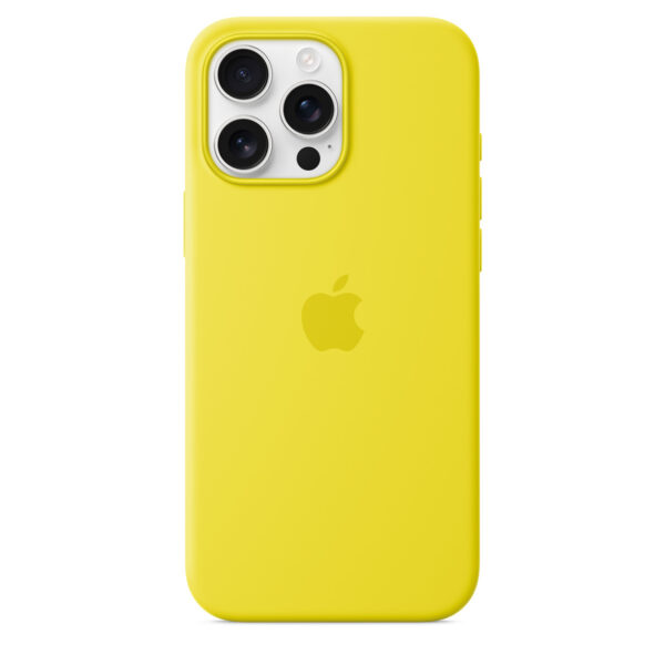 iPhone 16 Pro Max Silicone Case with MagSafe – Peony - Image 2
