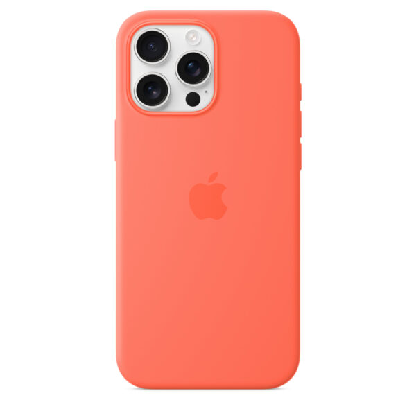 iPhone 16 Pro Max Silicone Case with MagSafe – Peony - Image 4